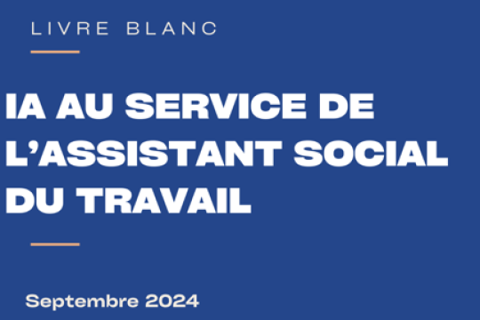 Livre blanc l'IA au service de l'assistant social